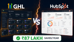 GoHighLevel vs HubSpot India 2026